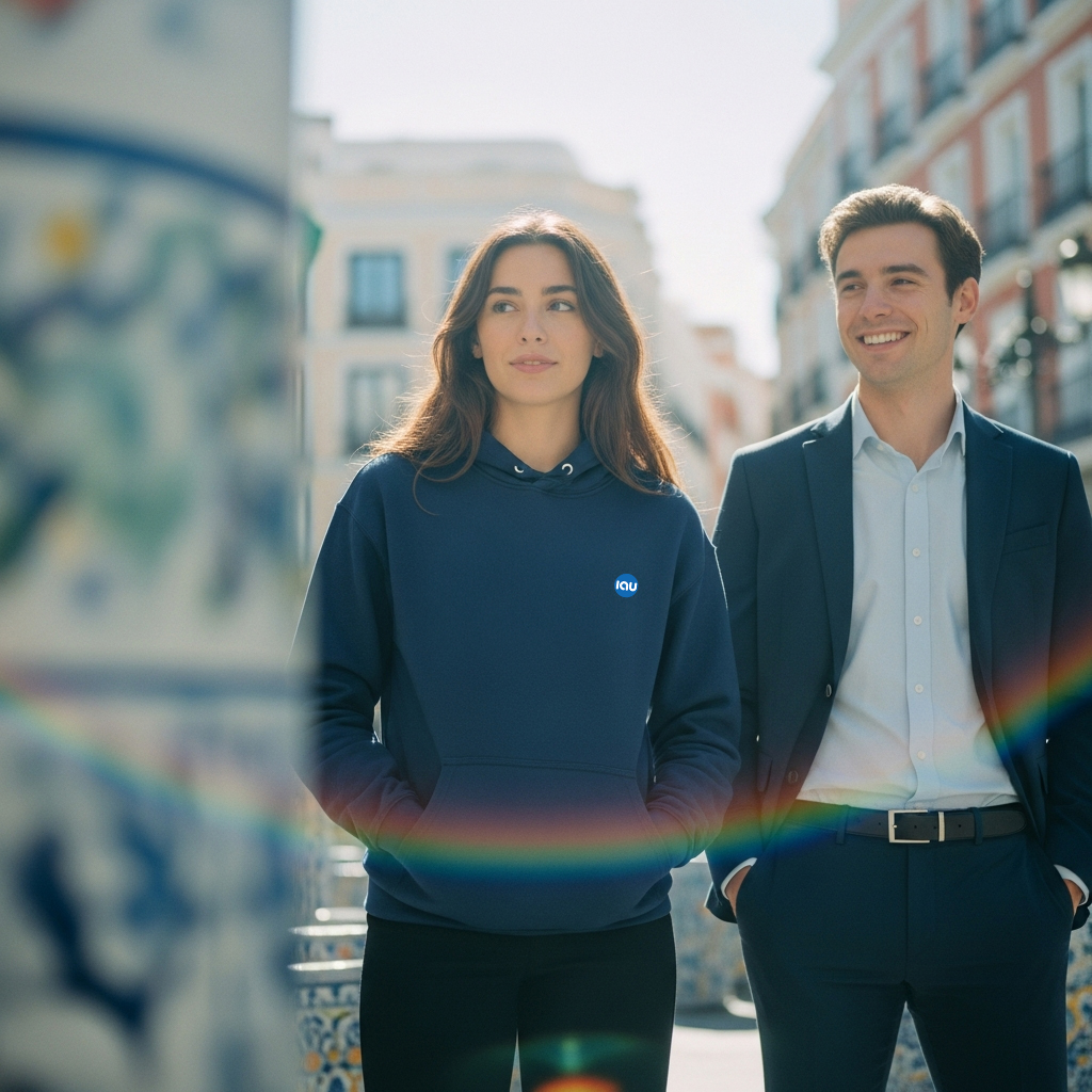 : IAU Madrid students participating in classes for the Master in Business Administration in Madrid