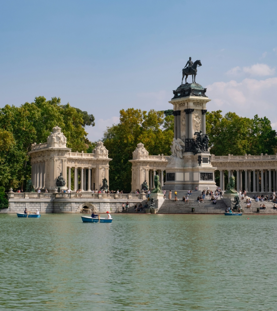 Retiro Park in Madrid for MBA in Spain from Singapore students